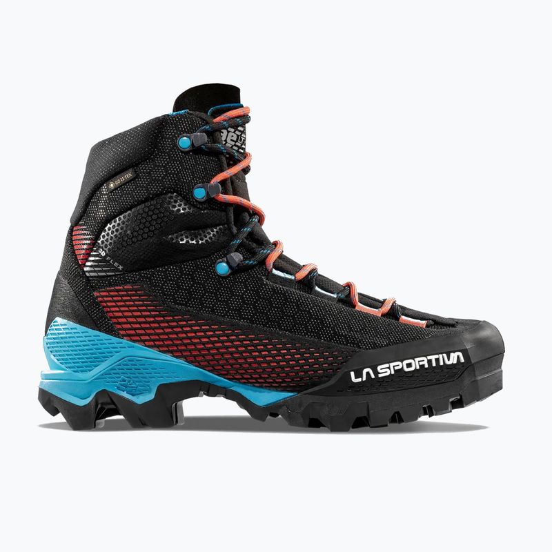 Dámske vysokohorské topánky La Sportiva Aequilibrium ST GTX black/hibiscus 9