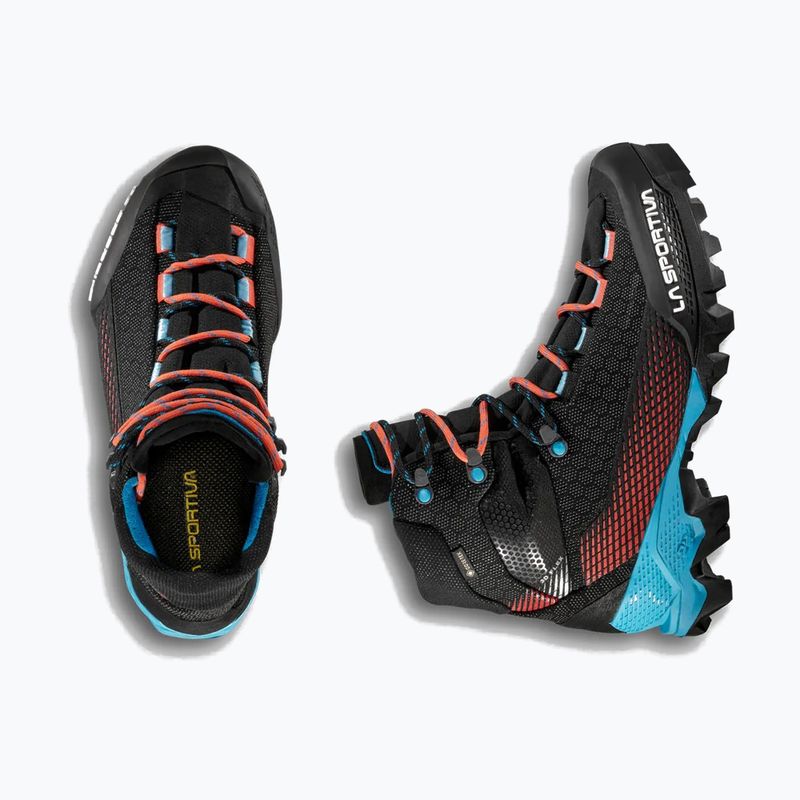 Dámske vysokohorské topánky La Sportiva Aequilibrium ST GTX black/hibiscus 13