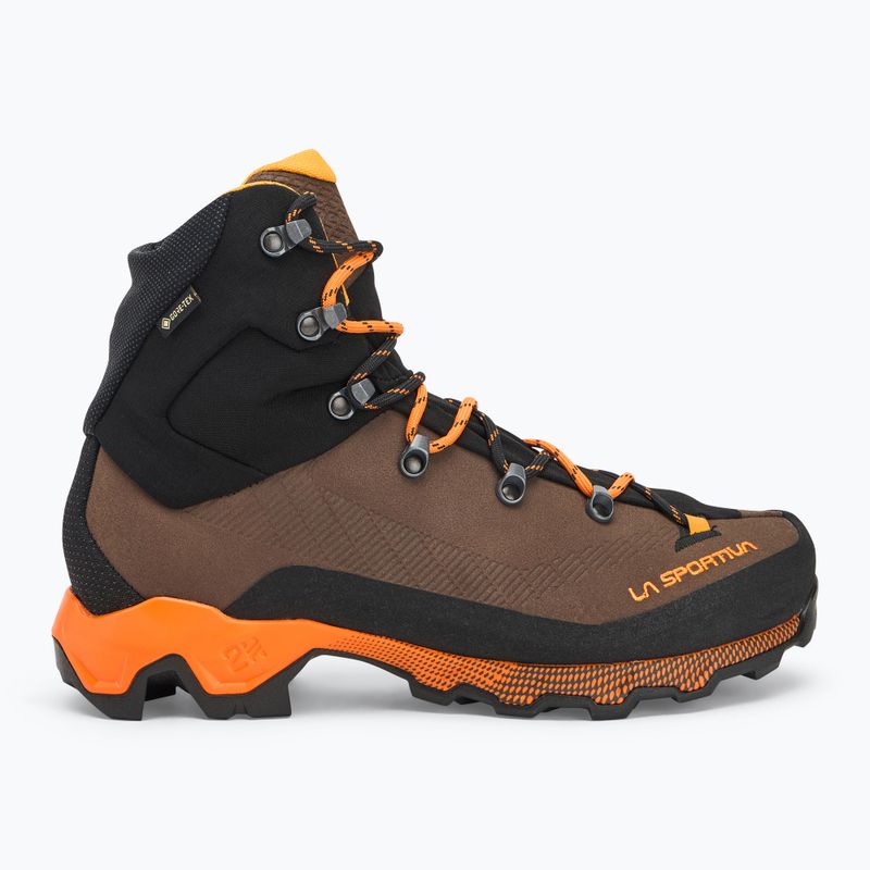 Pánske trekingové topánky La Sportiva Aequilibrium Trek GTX chocolate/papaya 2