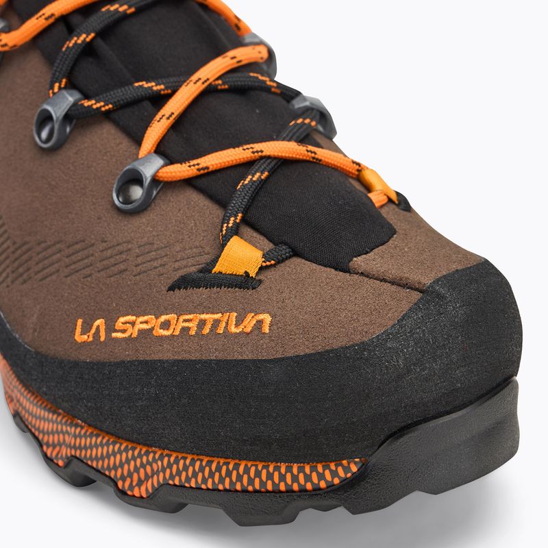 Pánske trekingové topánky La Sportiva Aequilibrium Trek GTX chocolate/papaya 7