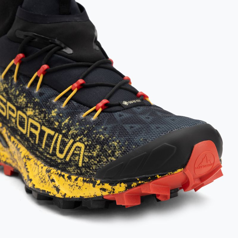 Pánske bežecké topánky La Sportiva Uragano GTX black/yellow 7