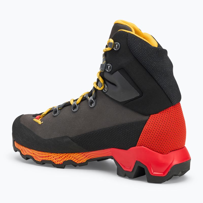 Pánske trekingové topánky La Sportiva Aequilibrium Trek GTX carbon/yellow 3