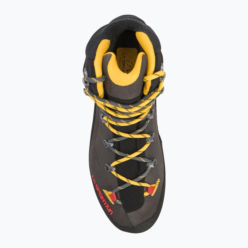 Pánske trekingové topánky La Sportiva Aequilibrium Trek GTX carbon/yellow 5