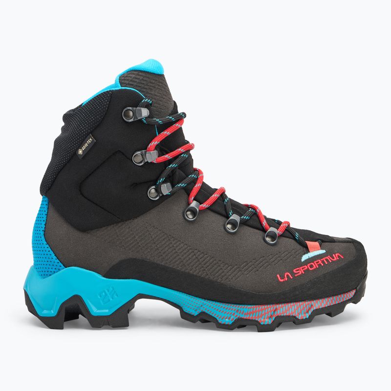 Dámske trekingové topánky La Sportiva Aequilibrium Trek GTX carbon/malibu blue 2