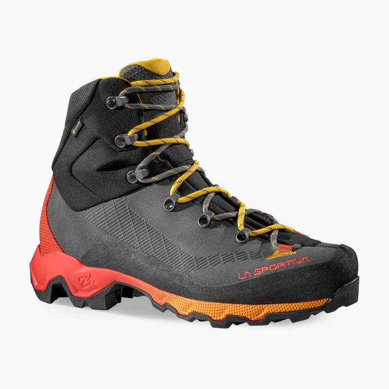 Pánske horolezecké topánky La Sportiva Aequilibrium Trek GTX carbon/yellow