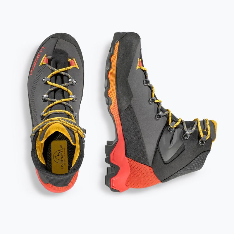 Pánske trekingové topánky La Sportiva Aequilibrium Trek GTX carbon/yellow 13