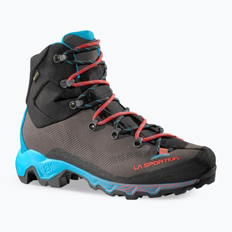 Dámske trekingové topánky La Sportiva Aequilibrium Trek GTX carbon/malibu blue 8
