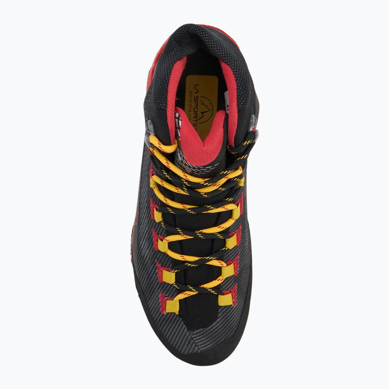 Pánske trekingové topánky La Sportiva Aequilibrium Hike GTX carbon/yellow 5