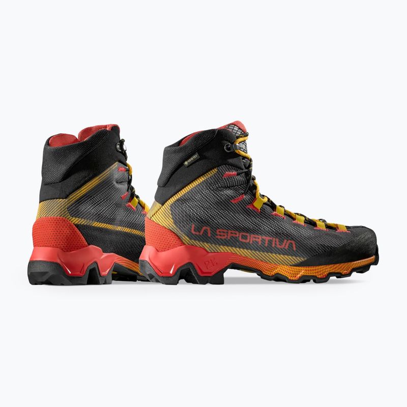 Pánske trekingové topánky La Sportiva Aequilibrium Hike GTX carbon/yellow 11