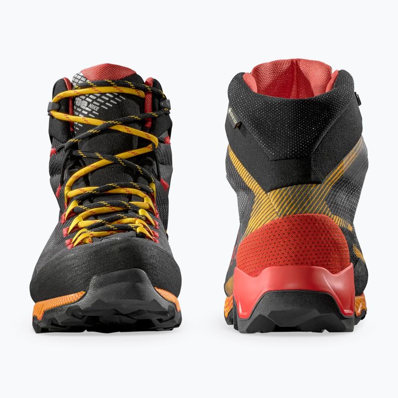 Pánske trekingové topánky La Sportiva Aequilibrium Hike GTX carbon/yellow 12