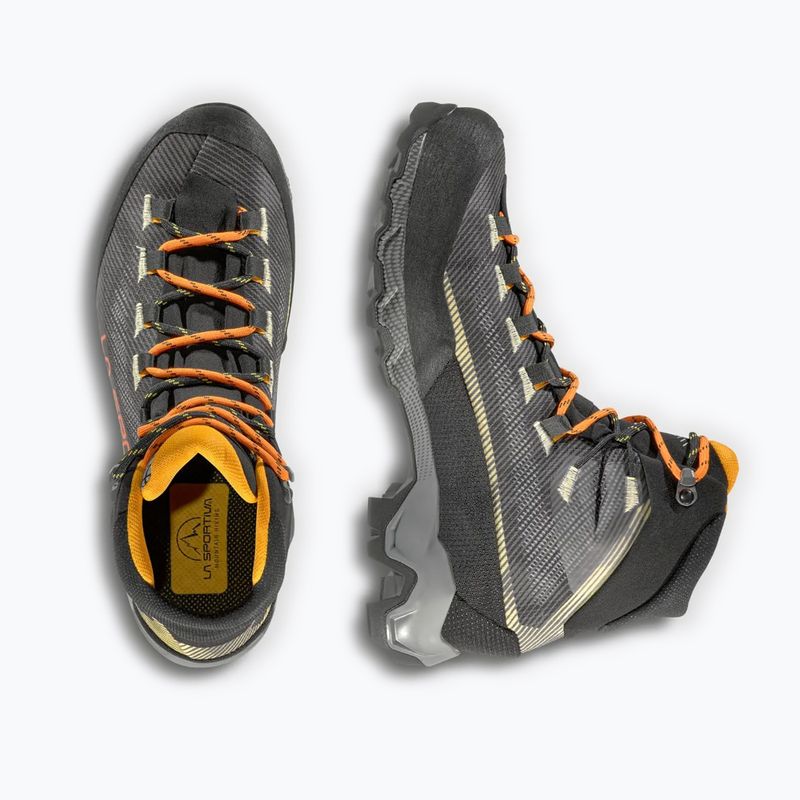 Pánske trekingové topánky La Sportiva Aequalibrum Hike GTX carbon/papaya 5