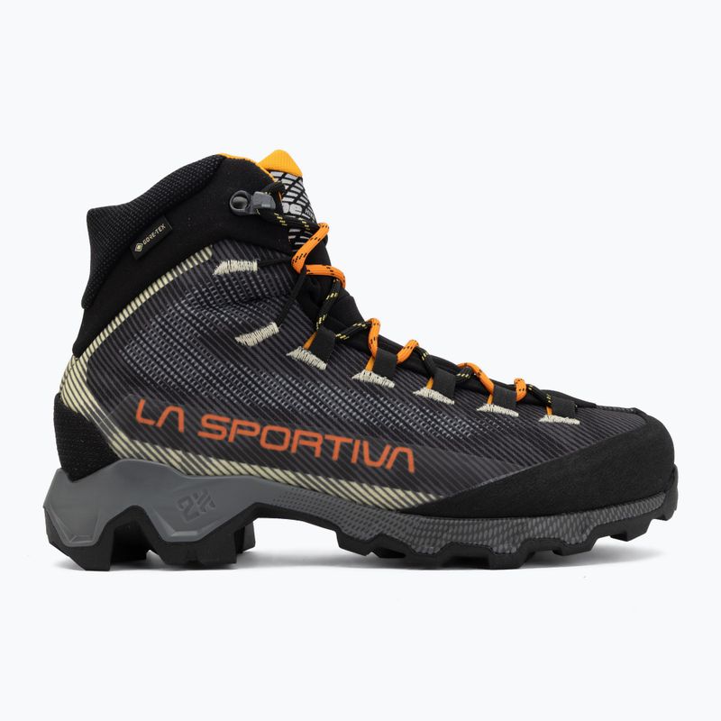Pánske trekingové topánky La Sportiva Aequalibrum Hike GTX carbon/papaya 2