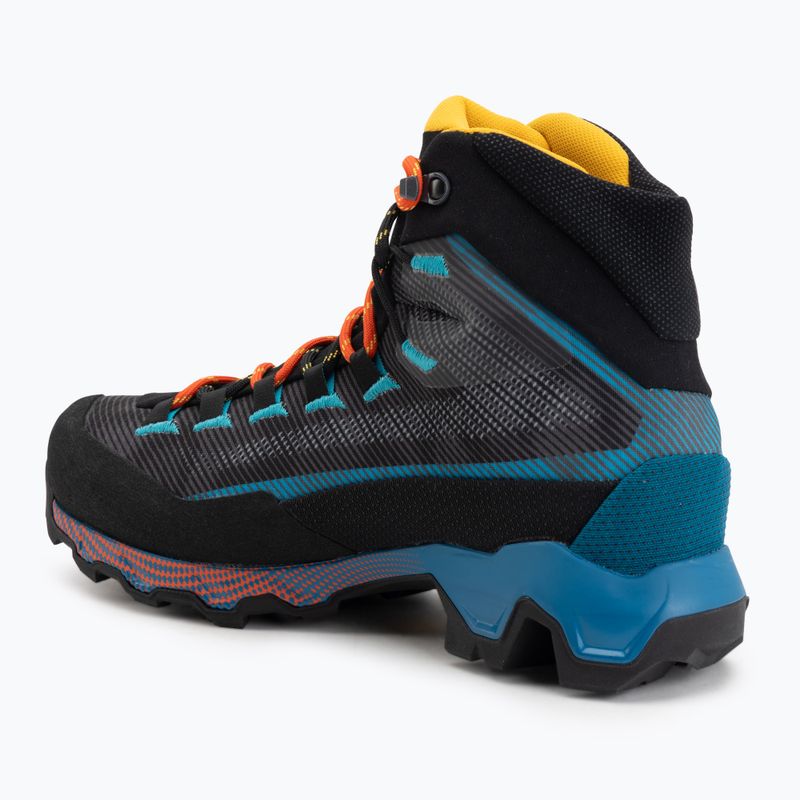 Pánske trekingové topánky La Sportiva Aequalibrum Hike GTX carbon/tropic blue 3