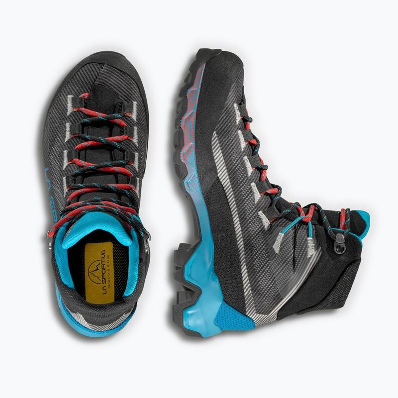 Dámske trekingové topánky La Sportiva Aequalibrum Hike GTX carbon/malibu blue 5