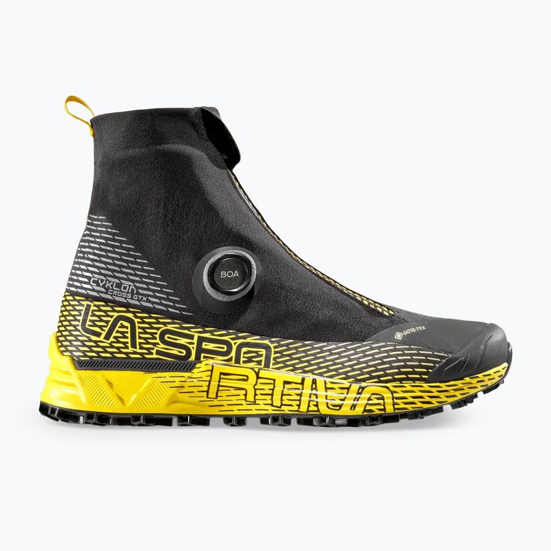 Pánske bežecké topánky La Sportiva Cyklon Cross GTX black/yellow 9