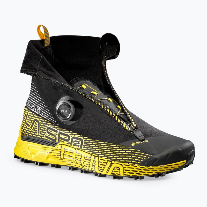 Pánske bežecké topánky La Sportiva Cyklon Cross GTX black/yellow 10