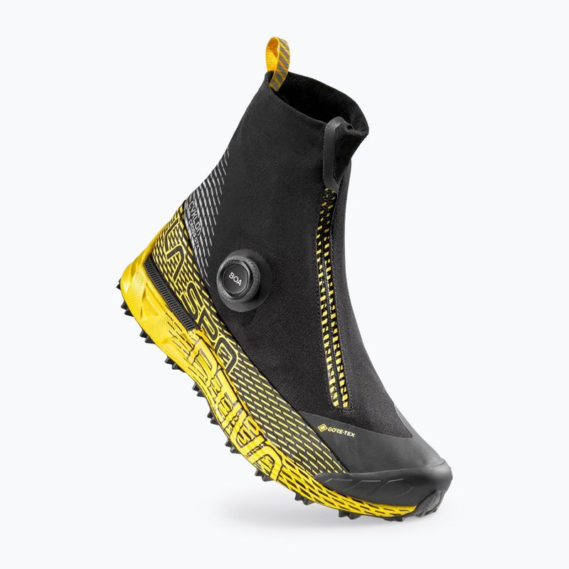 Pánske bežecké topánky La Sportiva Cyklon Cross GTX black/yellow 11