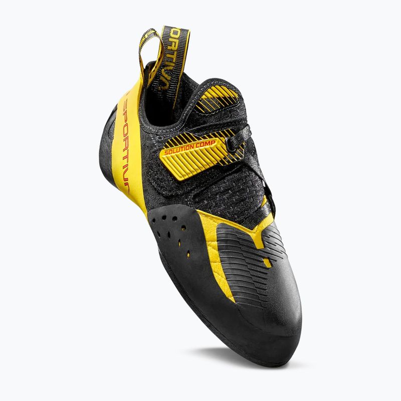 Detské lezecké topánky La Sportiva Solution Comp yellow/black 3