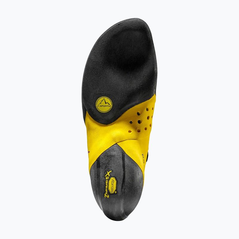 Detské lezecké topánky La Sportiva Solution Comp yellow/black 6