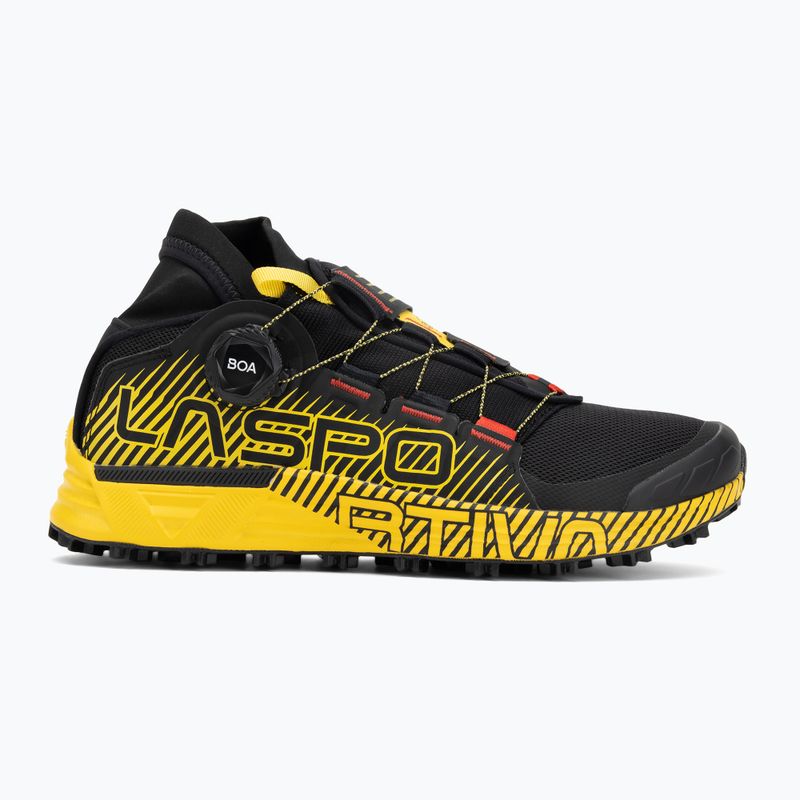 Pánske bežecké topánky La Sportiva Cyklon black/yellow 2