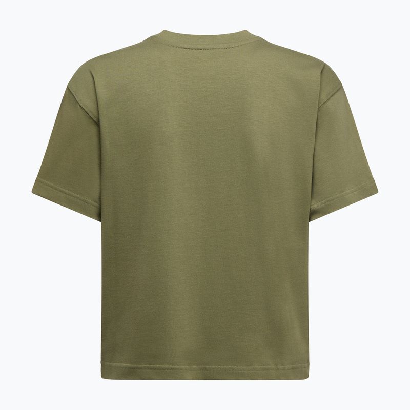 Dámske lezecké tričko La Sportiva Since 1928 Crop cypress/chalk 2