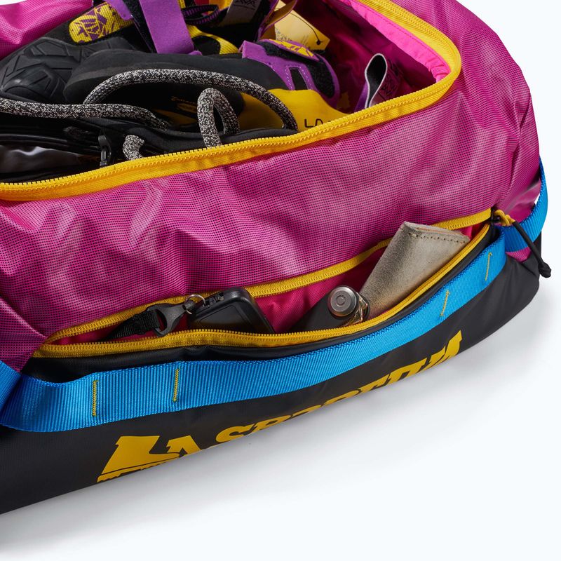 Cestovná taška La Sportiva Nomad Duffel 40 l fuchsia/yellow 5