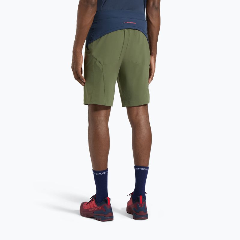 Pánske trekingové šortky La Sportiva Monument cypress/night sky 2