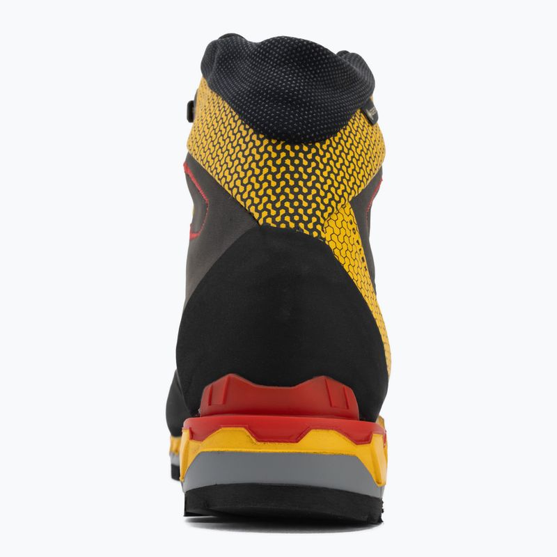 Pánske vysokohorské topánky La Sportiva Trango Tech Leather GTX black/yellow 6