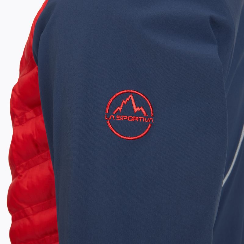 Pánska hybridná bunda La Sportiva Koro mountain red/night sky 3