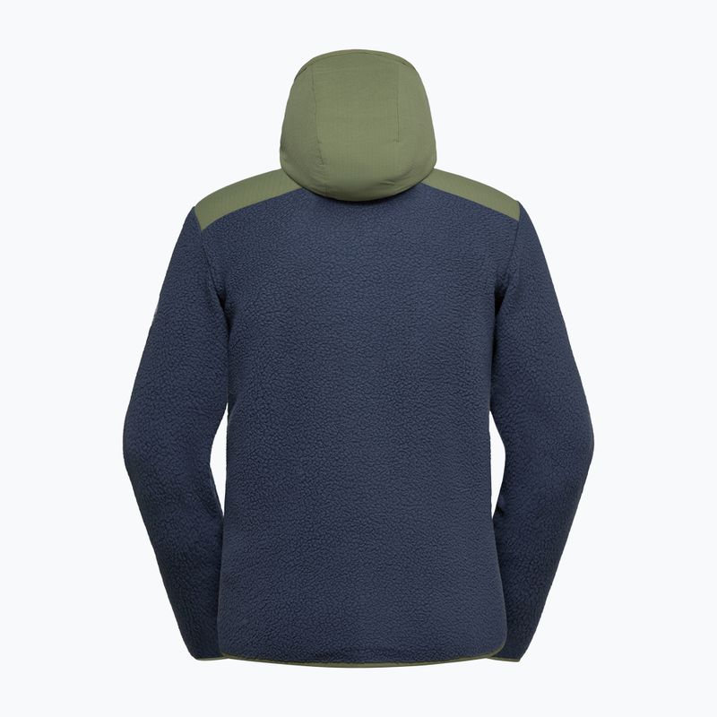Pánska mikina La Sportiva Guidance Sherpa Hoody night sky/cypress 2