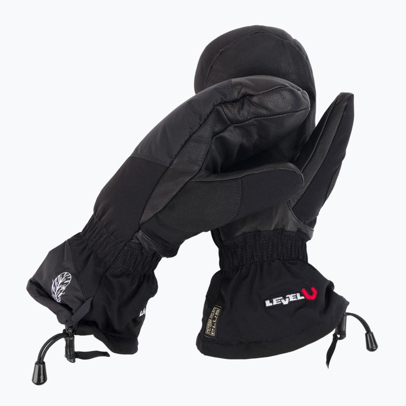 Pánske snowboardové rukavice Level Yeti Mitt black 2085
