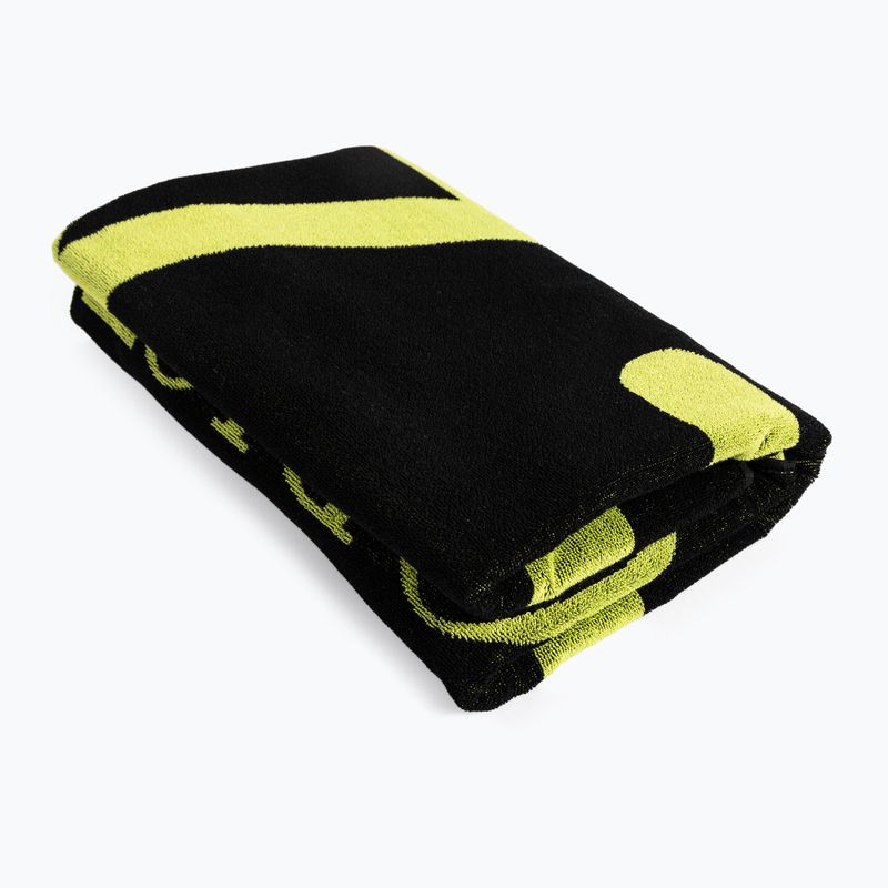 Uterák EA7 Emporio Armani Water Sports Visibility Towel nero/acid lime 3