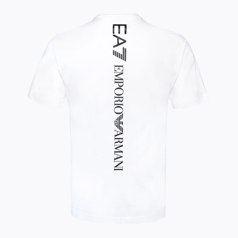 Pánske tričko EA7 Emporio Armani Train Series Extended Logo T-shirt white 2