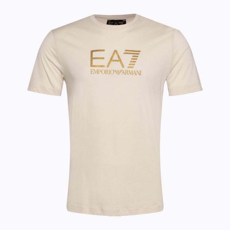 Pánske tričko EA7 Emporio Armani Train Gold Label Tee Pima Big Logo na daždivý deň