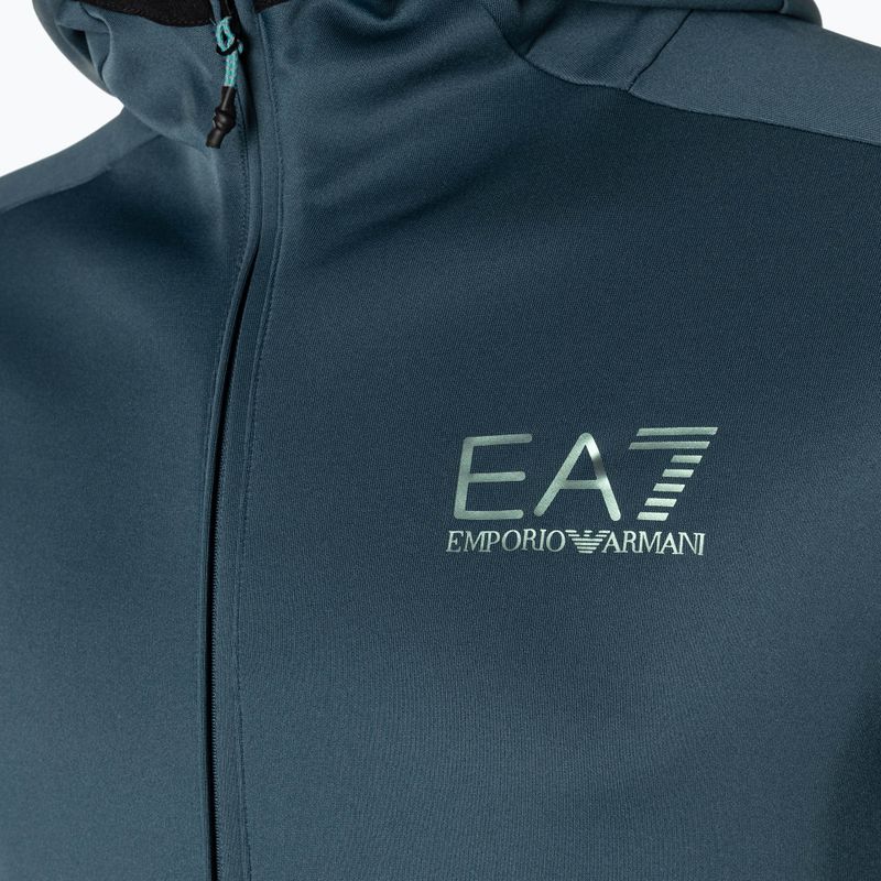 Pánska mikina EA7 Emporio Armani Vigor7 Hoodie stargazer 8