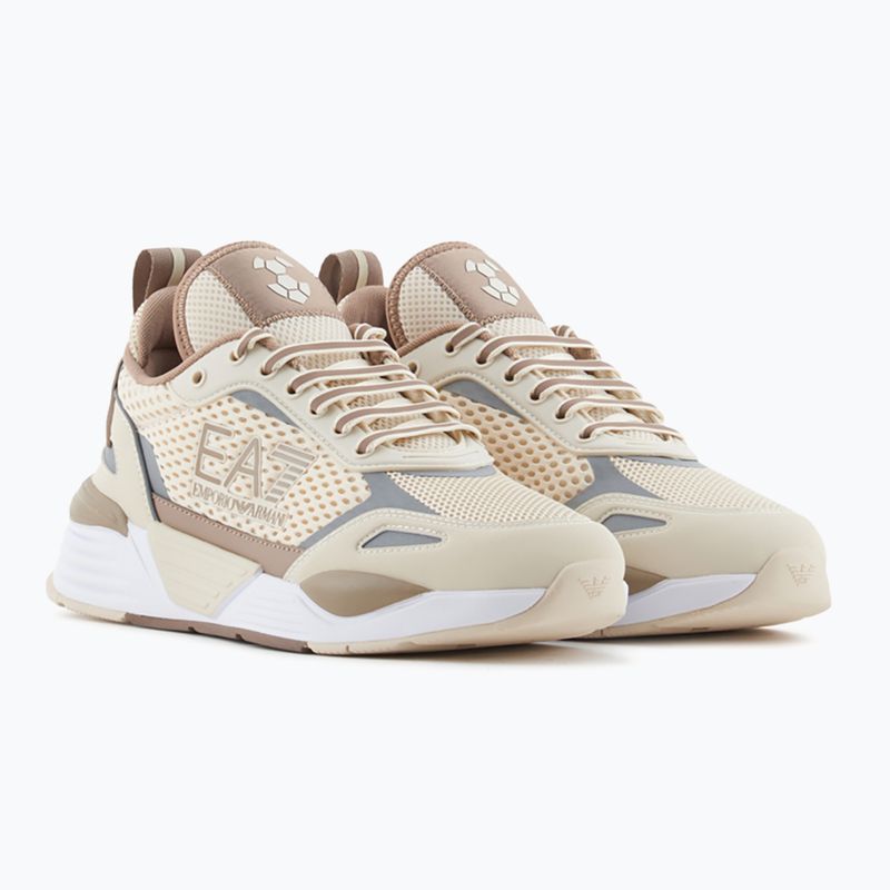 Topánky EA7 Emporio Armani Ace Runner Mesh topánky whiteecap grey/ portabella 8