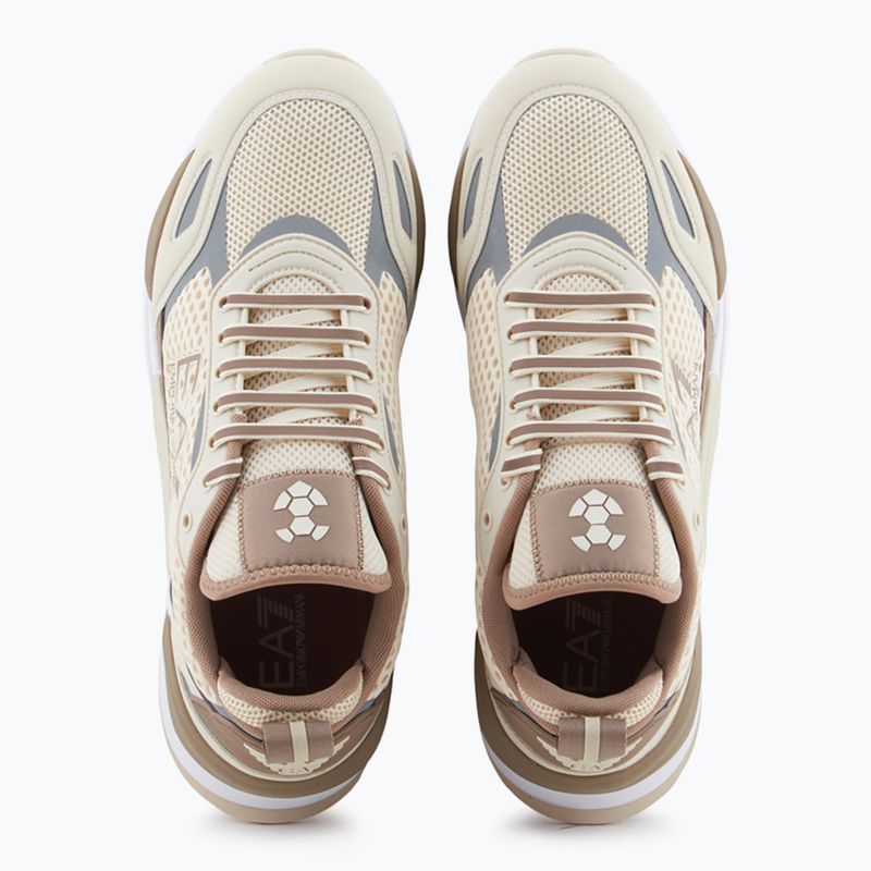 Topánky EA7 Emporio Armani Ace Runner Mesh topánky whiteecap grey/ portabella 12