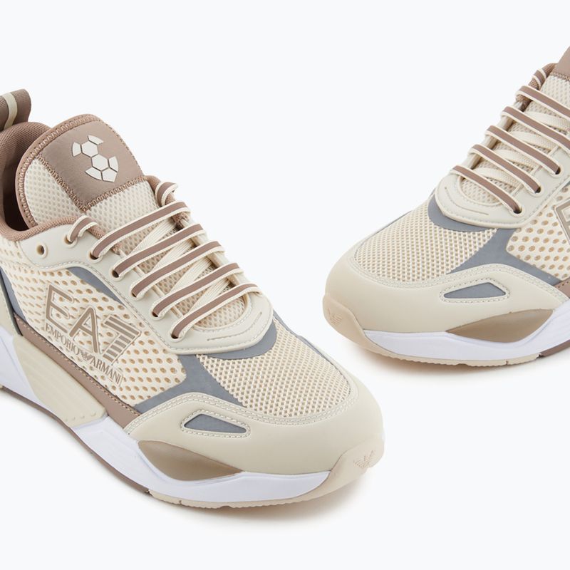 Topánky EA7 Emporio Armani Ace Runner Mesh topánky whiteecap grey/ portabella 13