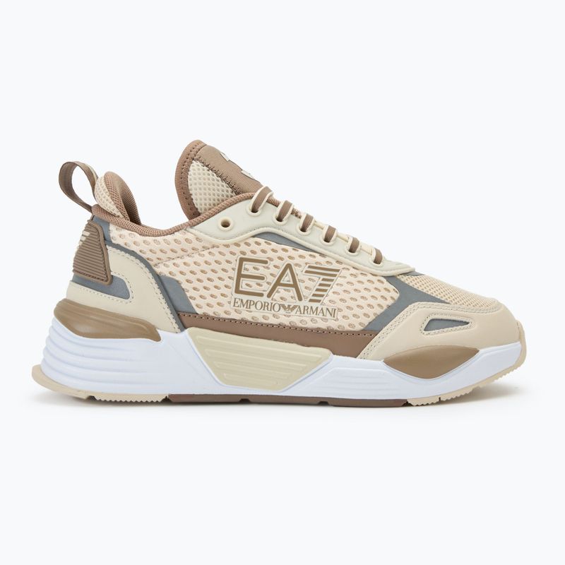 Topánky EA7 Emporio Armani Ace Runner Mesh topánky whiteecap grey/ portabella 2
