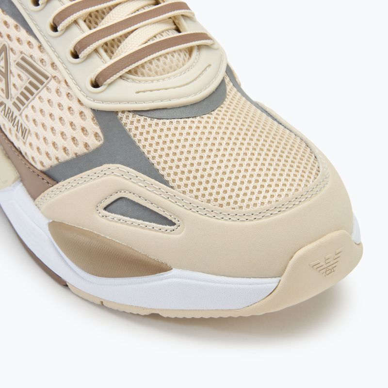 Topánky EA7 Emporio Armani Ace Runner Mesh topánky whiteecap grey/ portabella 7