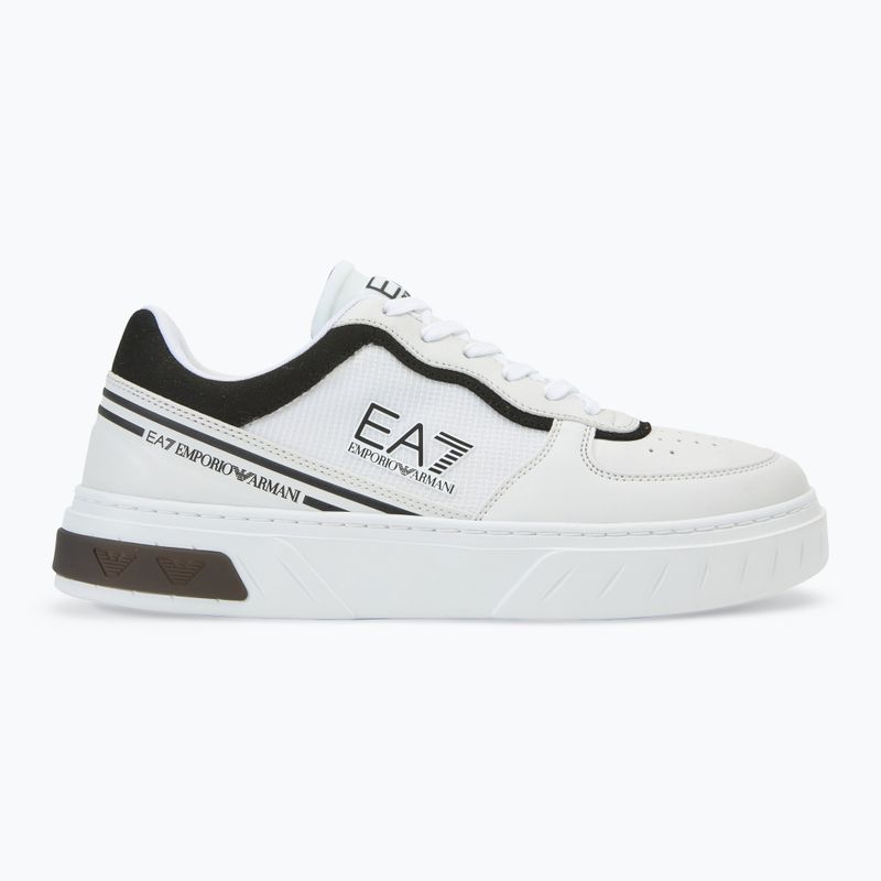 Topánky EA7 Emporio Armani Premium Court white/black topánky 2