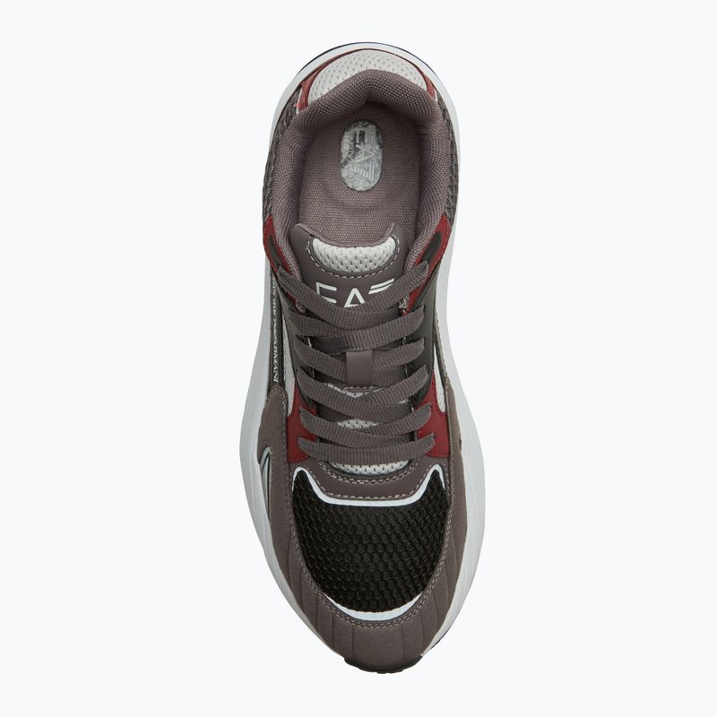 Topánky EA7 Emporio Armani Crusher Sonic Mix vulcanic glass/ black/ antartic 5
