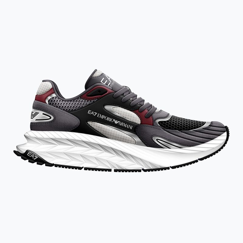 Topánky EA7 Emporio Armani Crusher Sonic Mix vulcanic glass/ black/ antartic 8