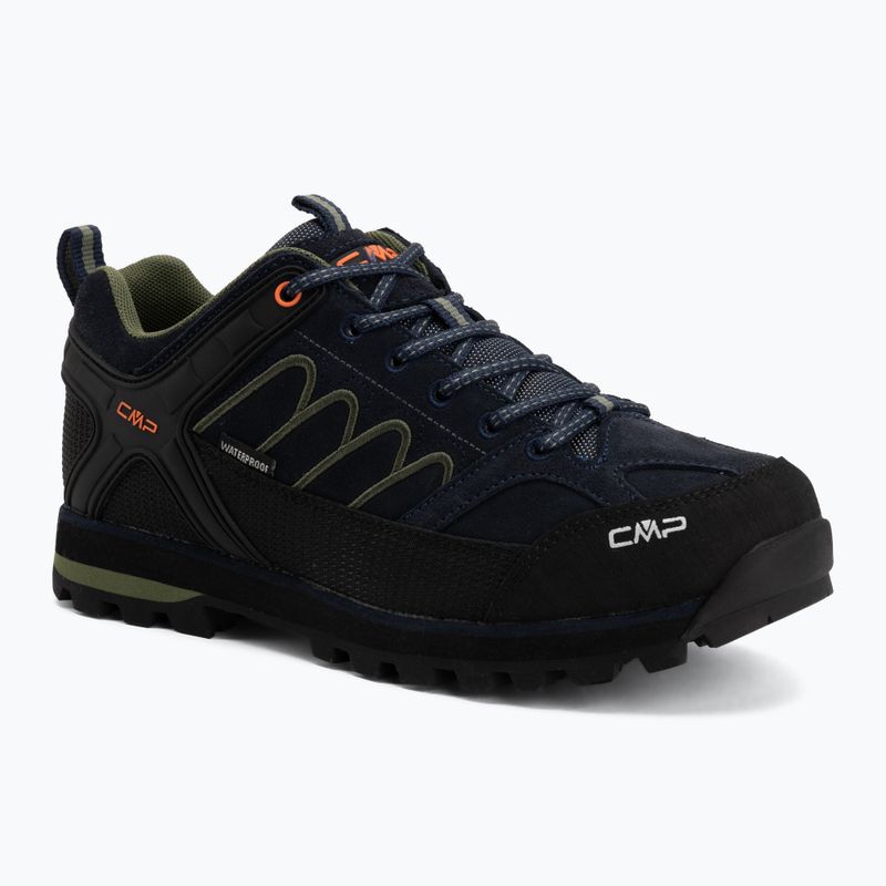 Pánske turistické topánky CMP Moon Low Wp b.blue/torba