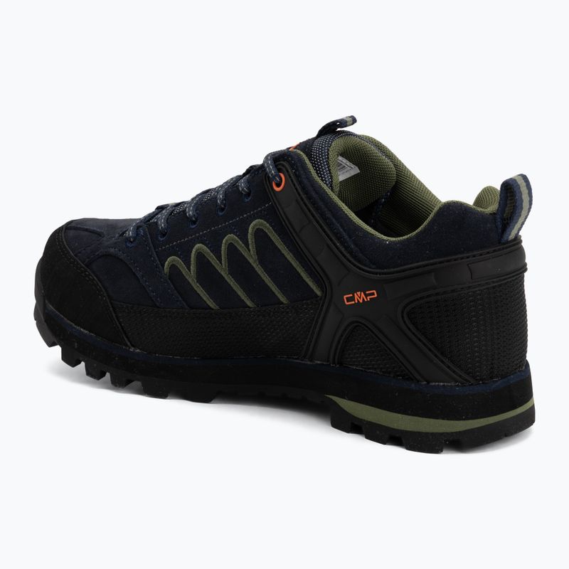 Pánske turistické topánky CMP Moon Low Wp b.blue/torba 3