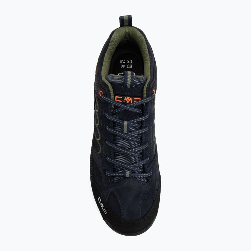 Pánske turistické topánky CMP Moon Low Wp b.blue/torba 5