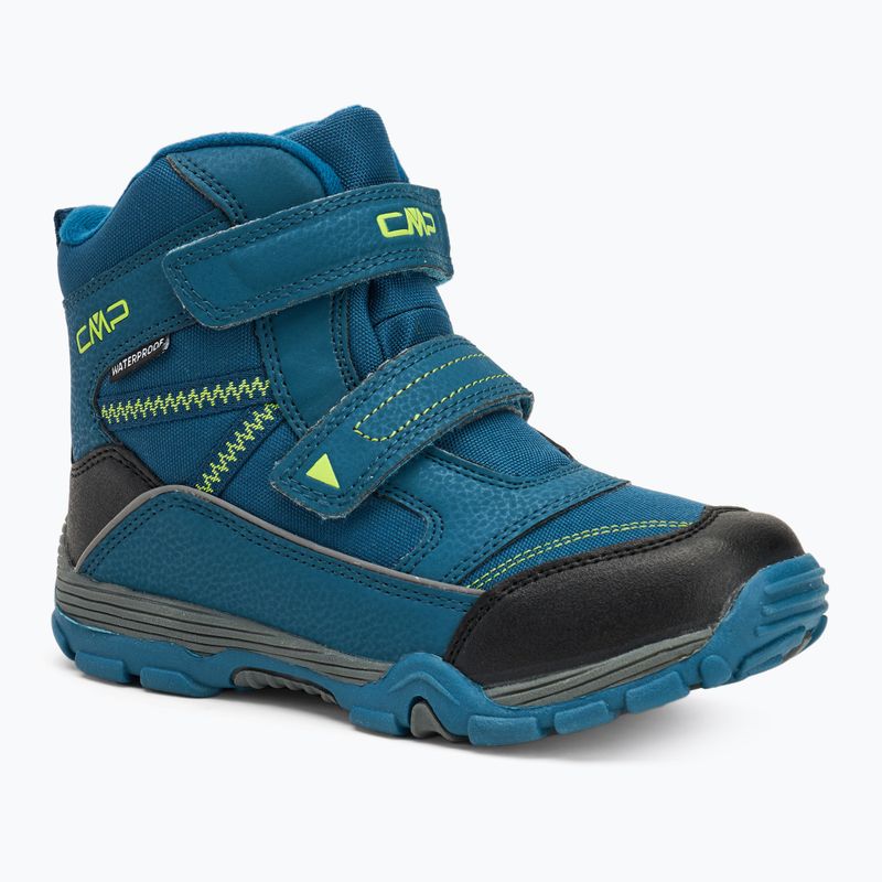 Detské snehule CMP Pyry Snowboots petrol / yellow fluo