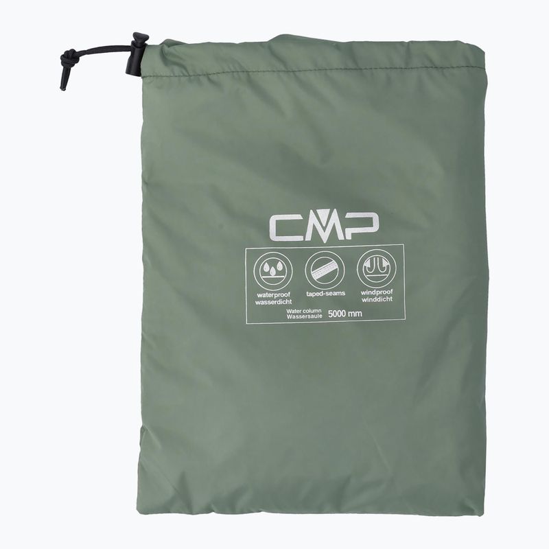Pánska bunda do dažďa CMP 32X5807 Rain Fix Hood Salvia 4