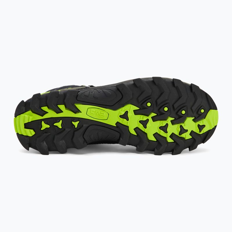 Pánske trekové topánky CMP Rigel Mid grey/yellow fluo 4