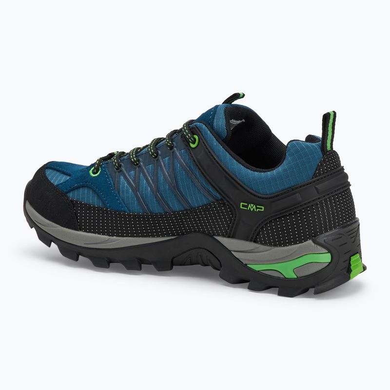 Pánske trekové topánky CMP Rigel Low Wp maiolica/cactus 3